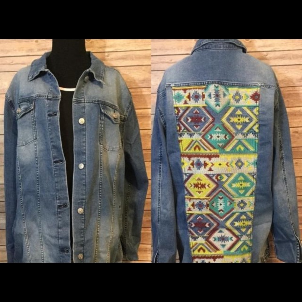 Lu La Roe - Jaxon Jean Jacket, size M